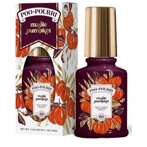 Poo-Pourri Spray, Maple Pumpkin, 2 Fl Oz Smoked Vanilla LIMITED EDITION new Box